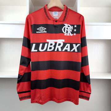 Camiseta Flamengo Retrô 1994 Manga Longa