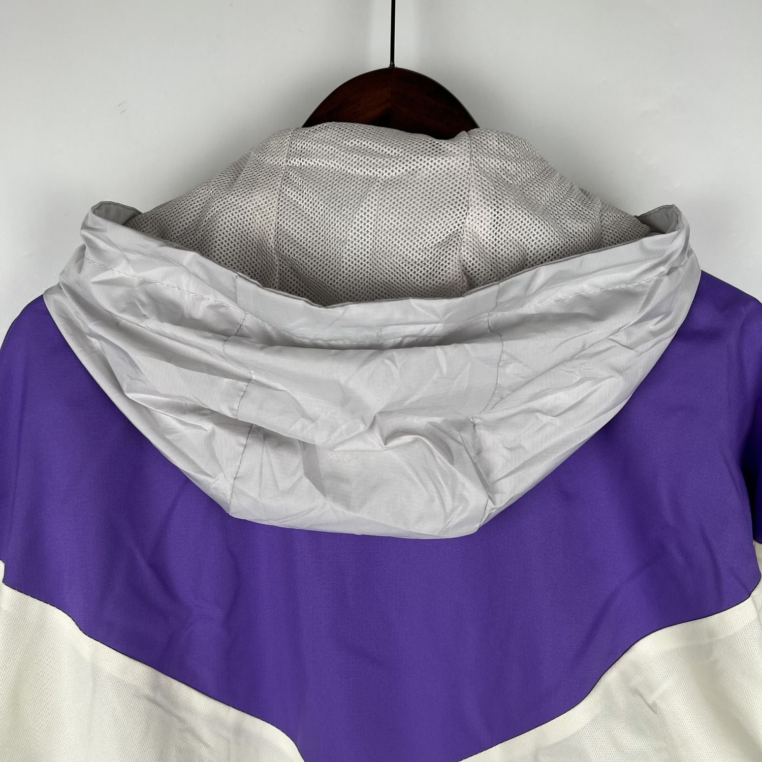 Windbreaker Flamengo - Roxo e Branco