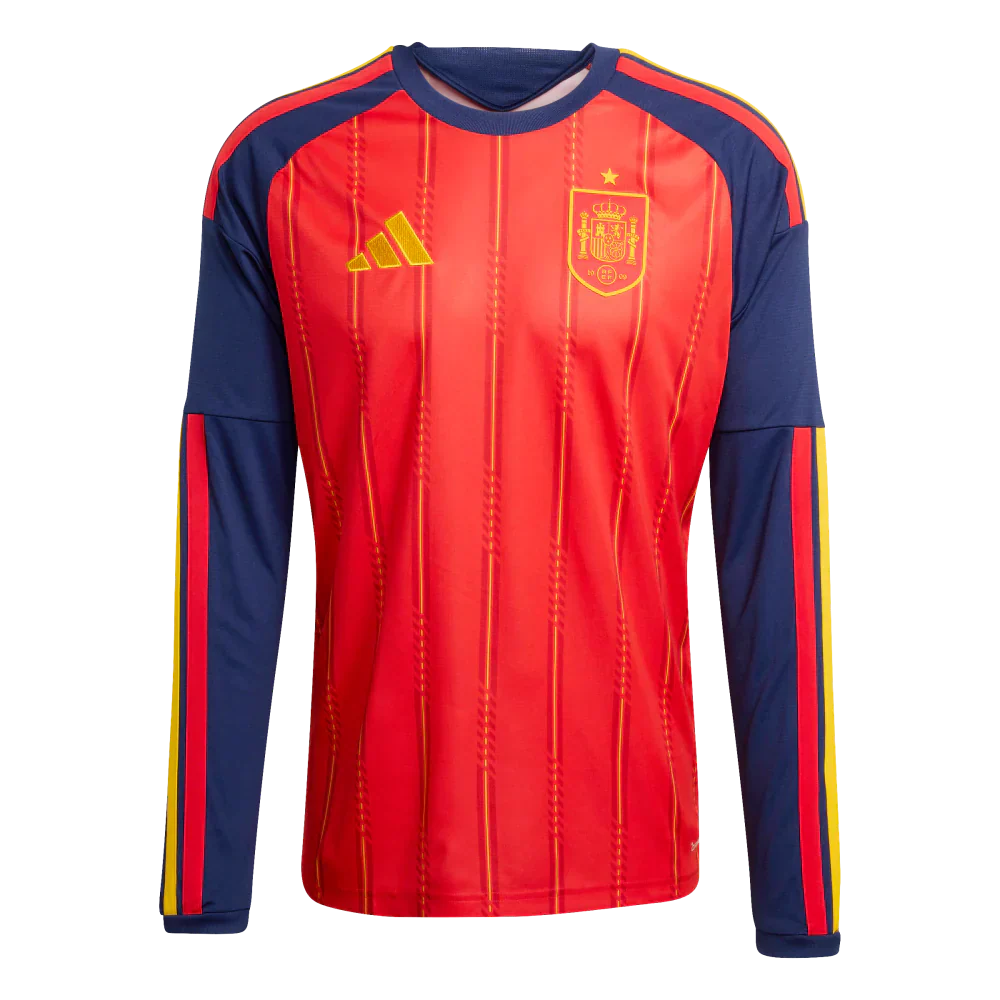Jersey Espanha 2026 Home Longsleeve