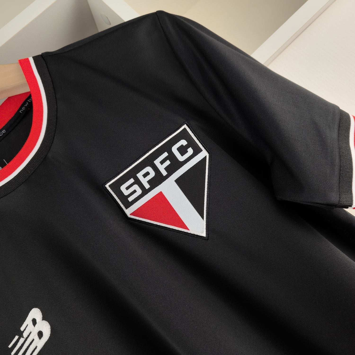 Camiseta São Paulo Retrô - Preta