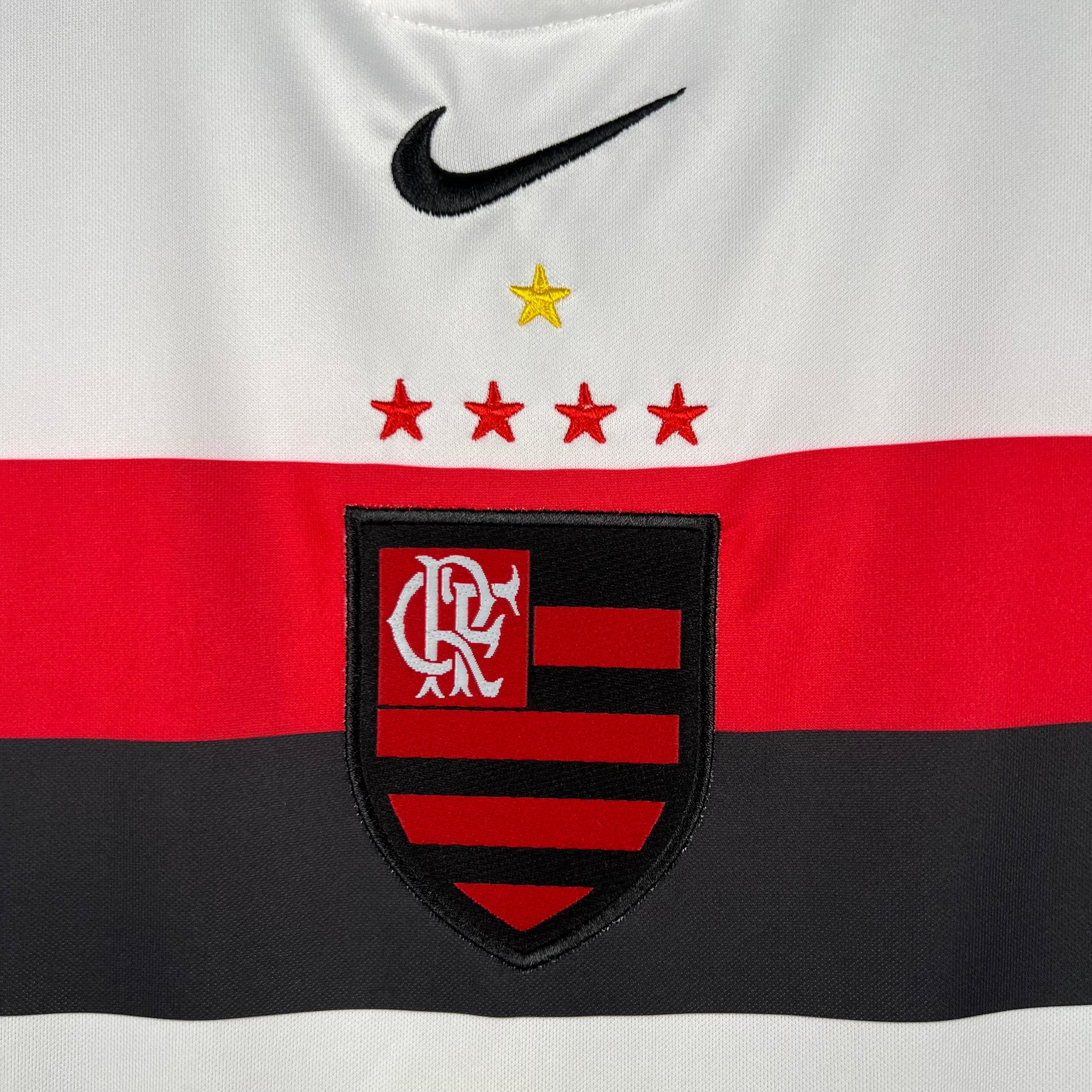 Camiseta Flamengo Retrô 2002 Branco