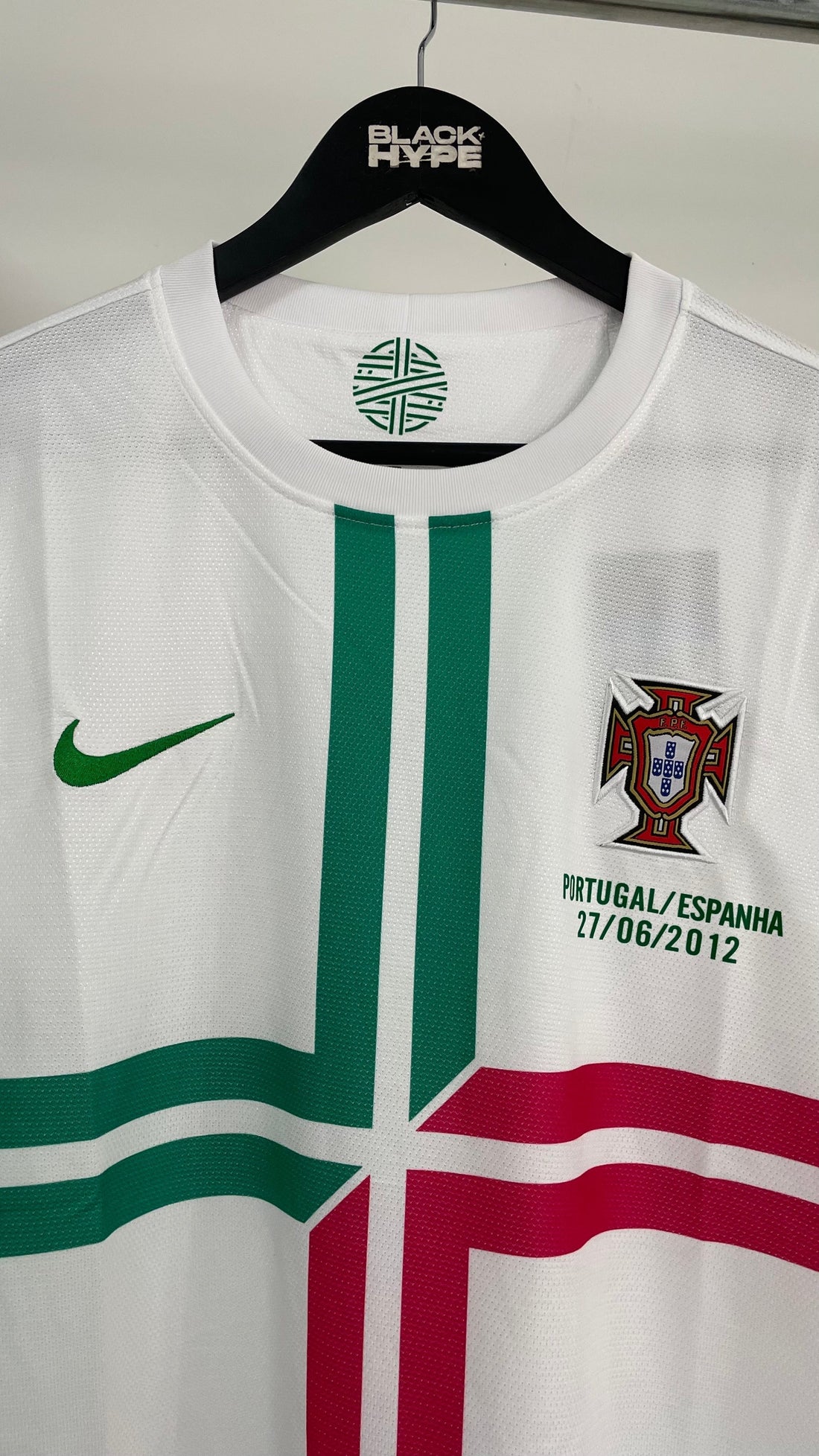 Camiseta Portugal Retrô 2012 Branca - Nike