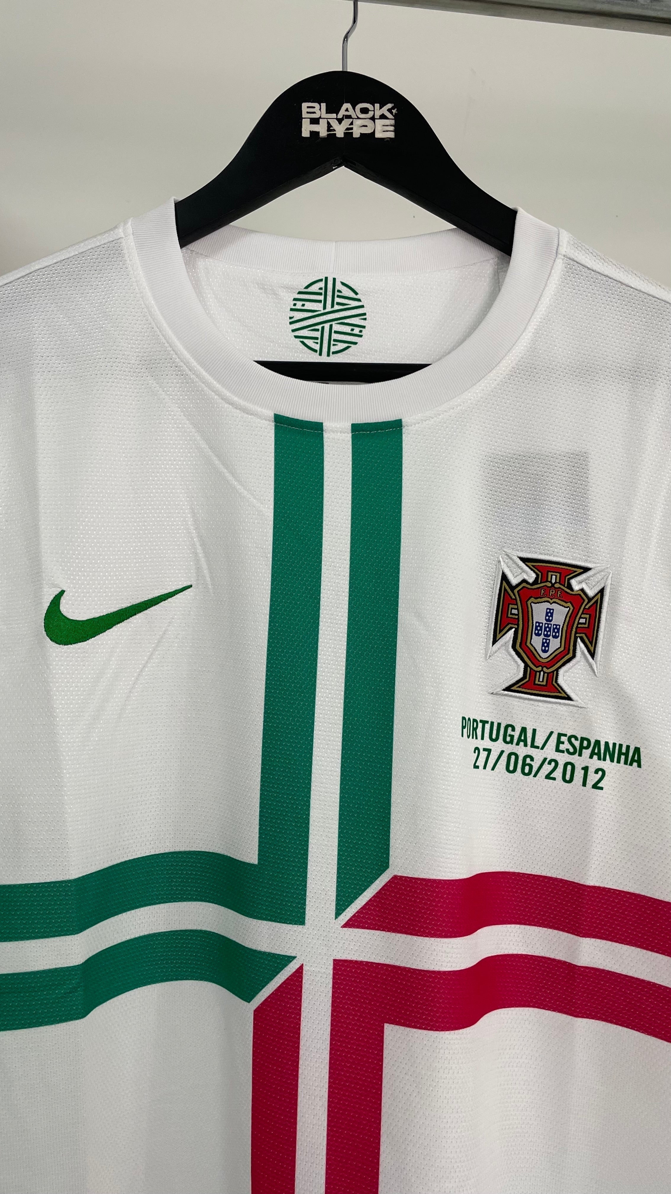 Camiseta Portugal Retrô 2012 Branca - Nike