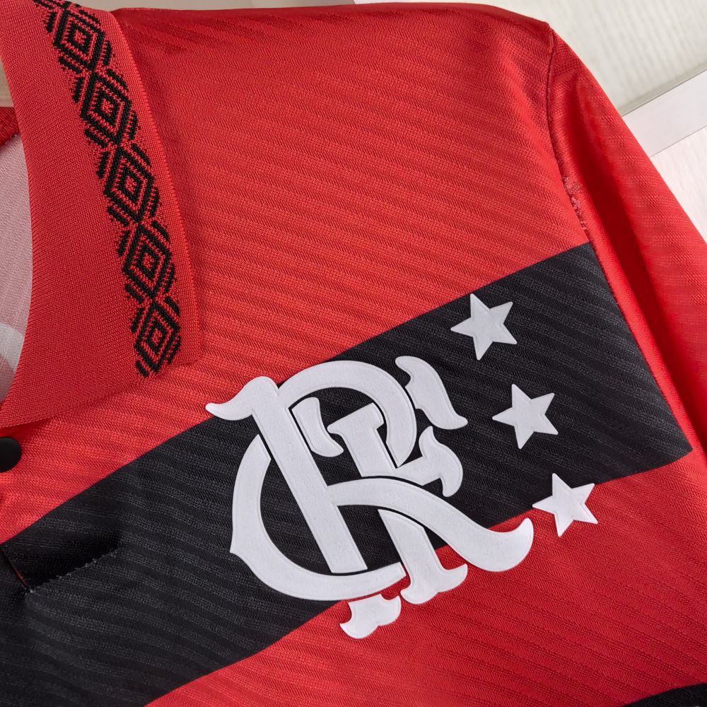 Camiseta Flamengo Retrô 1994 Manga Longa