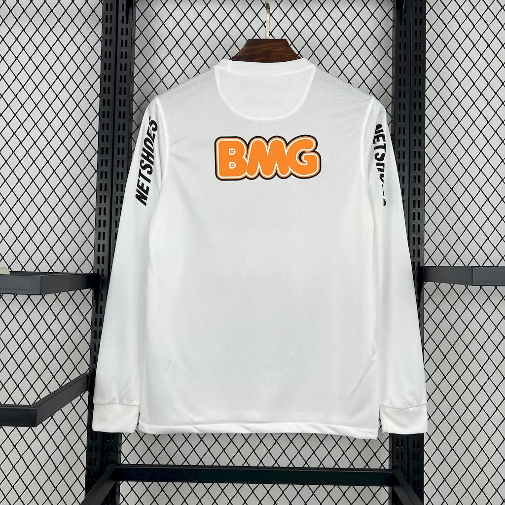 Camiseta Santos Manga Longa Retrô 2011/12 Home