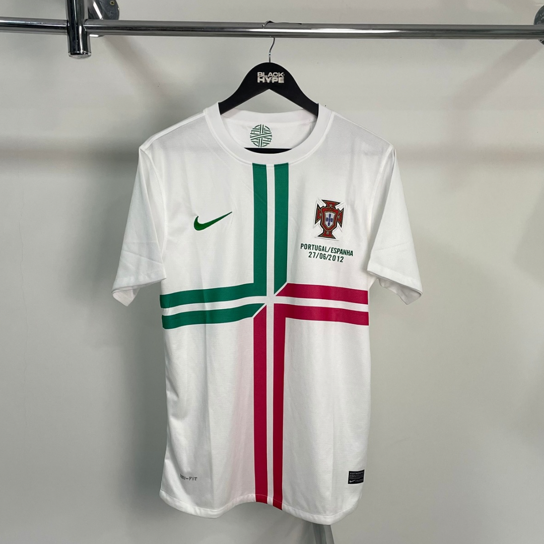 Camiseta Portugal Retrô 2012 Branca - Nike