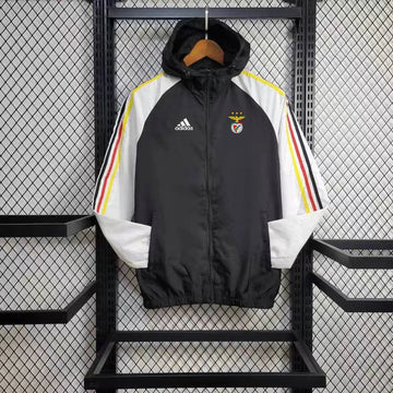 Windbreaker Benfica 24/25 - Preto e Branco