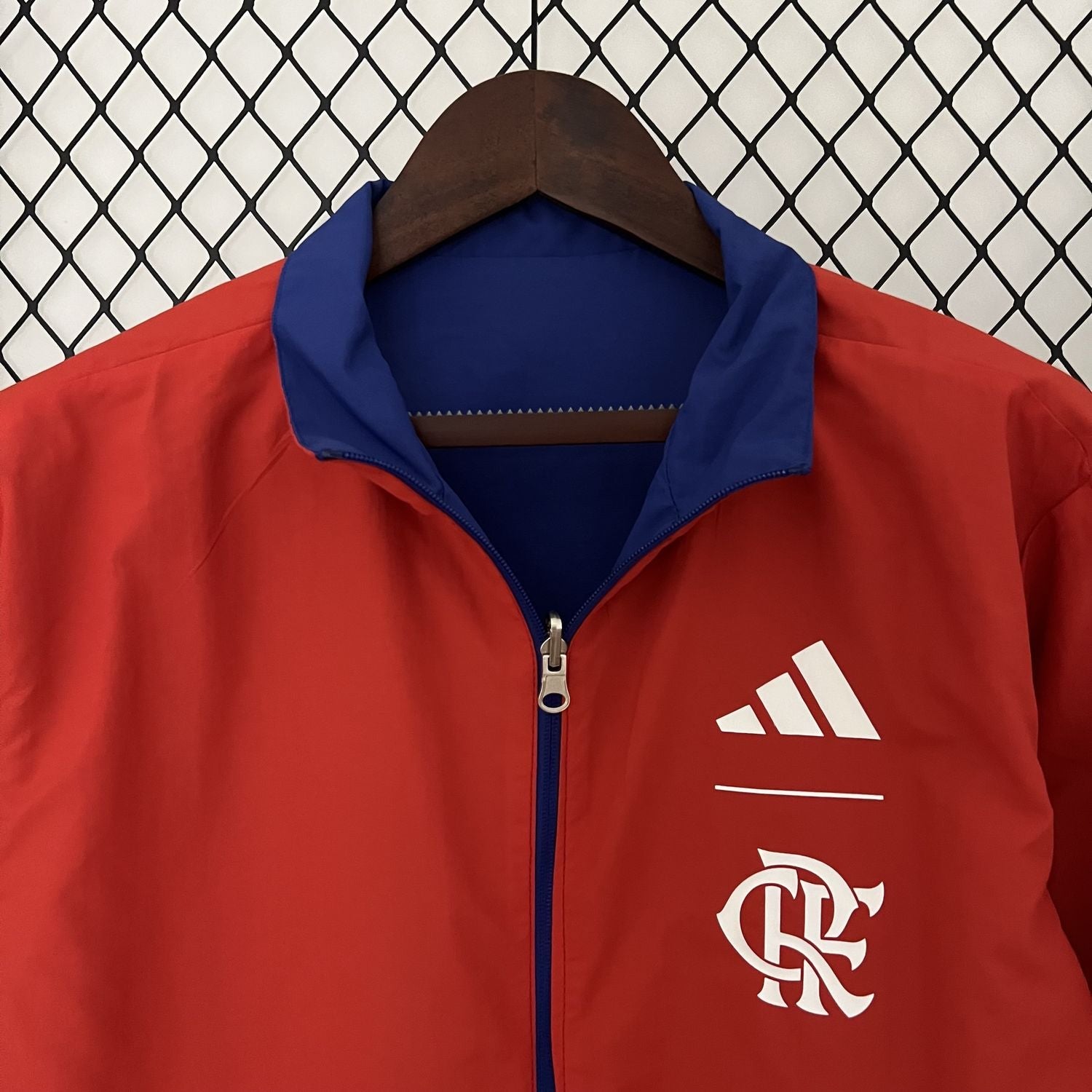 Windbreaker Flamengo - Azul e Vermelho