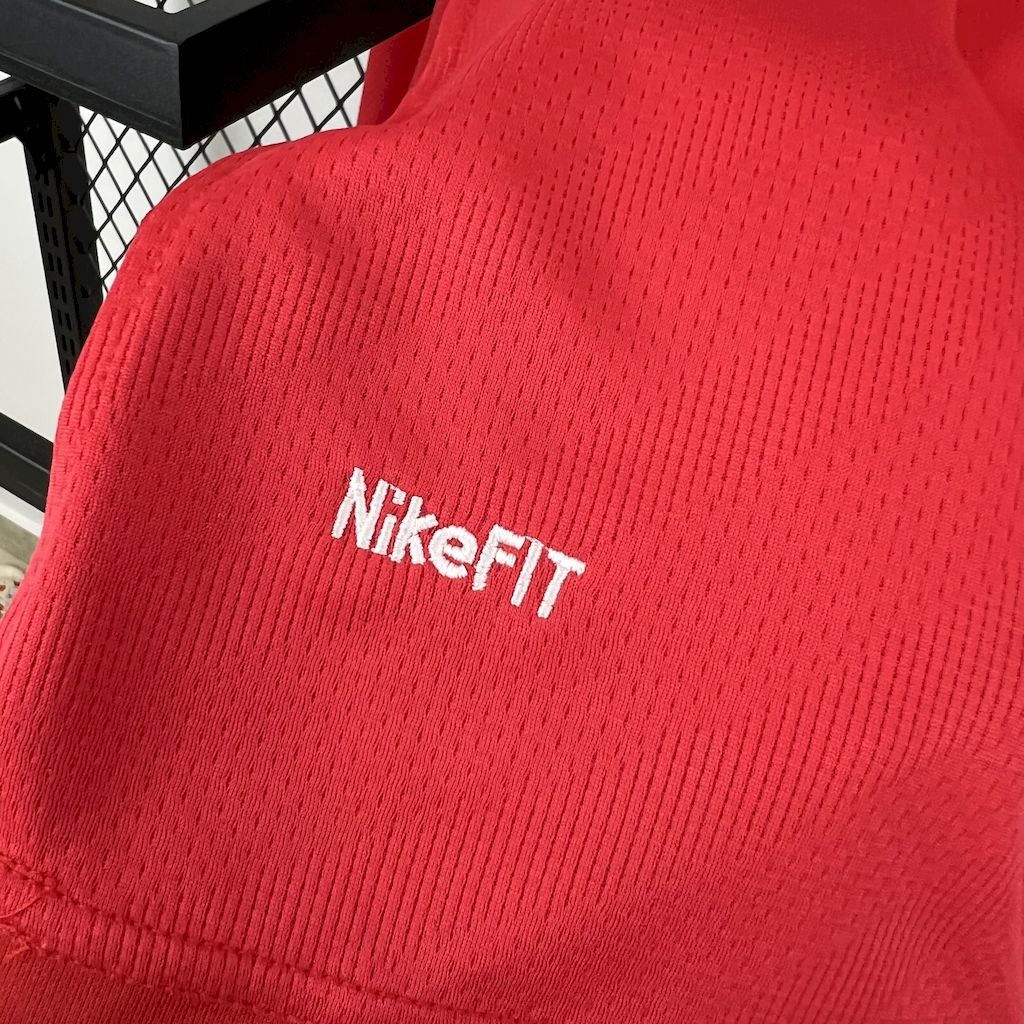 Camiseta do Manchester United Manga Longa Retrô 2007/08 Home UCL