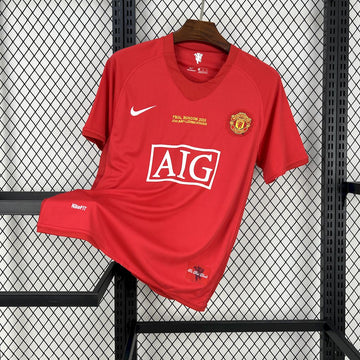 Camiseta do Manchester United Retrô 2007/08 Home UCL