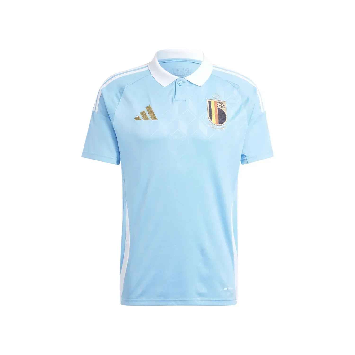 Camiseta Bélgica Away 24/25 s/n° Torcedor Adidas Masculino - Azul celeste