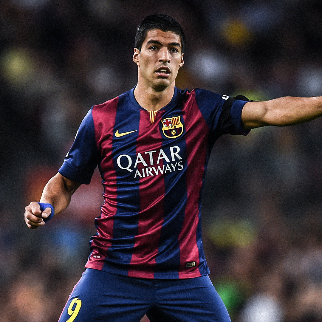 Jersey Suarez Barcelona 14-15 Legend