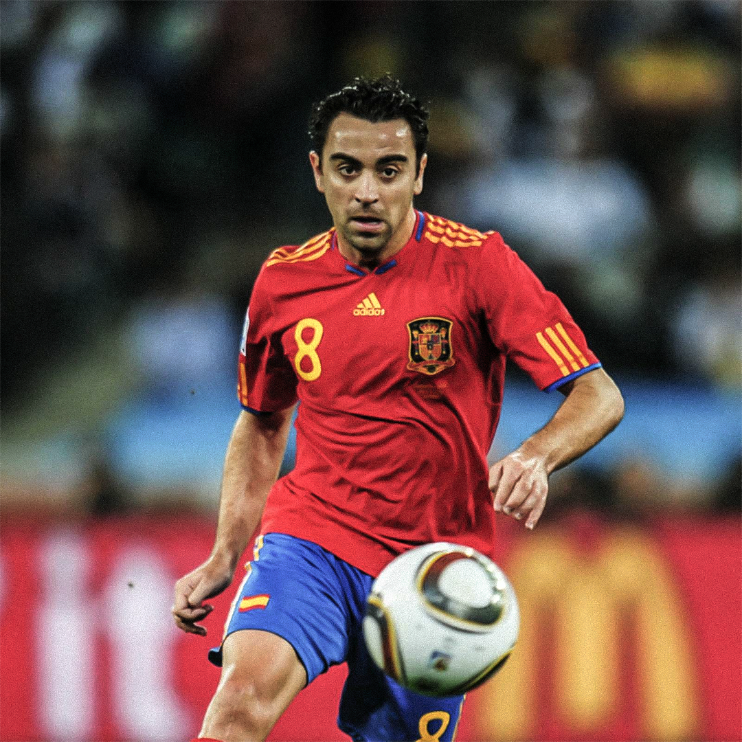 Jersey Xavi Espanha 2010 Legend