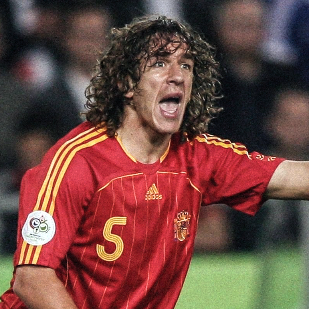 Jersey Puyol Espanha 2010 Legend