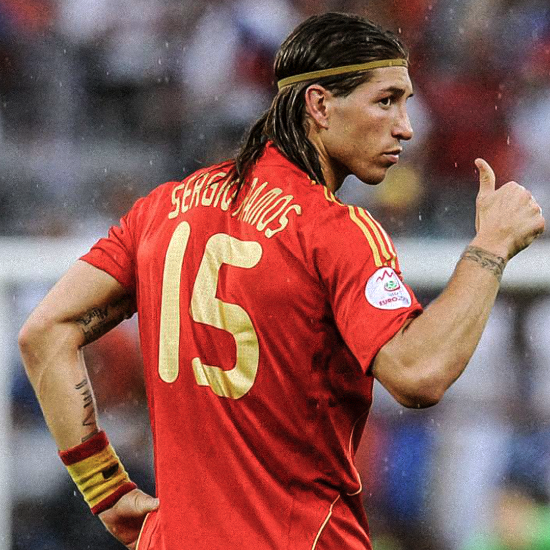 Jersey Sérgio Ramos Espanha 2010 Legend