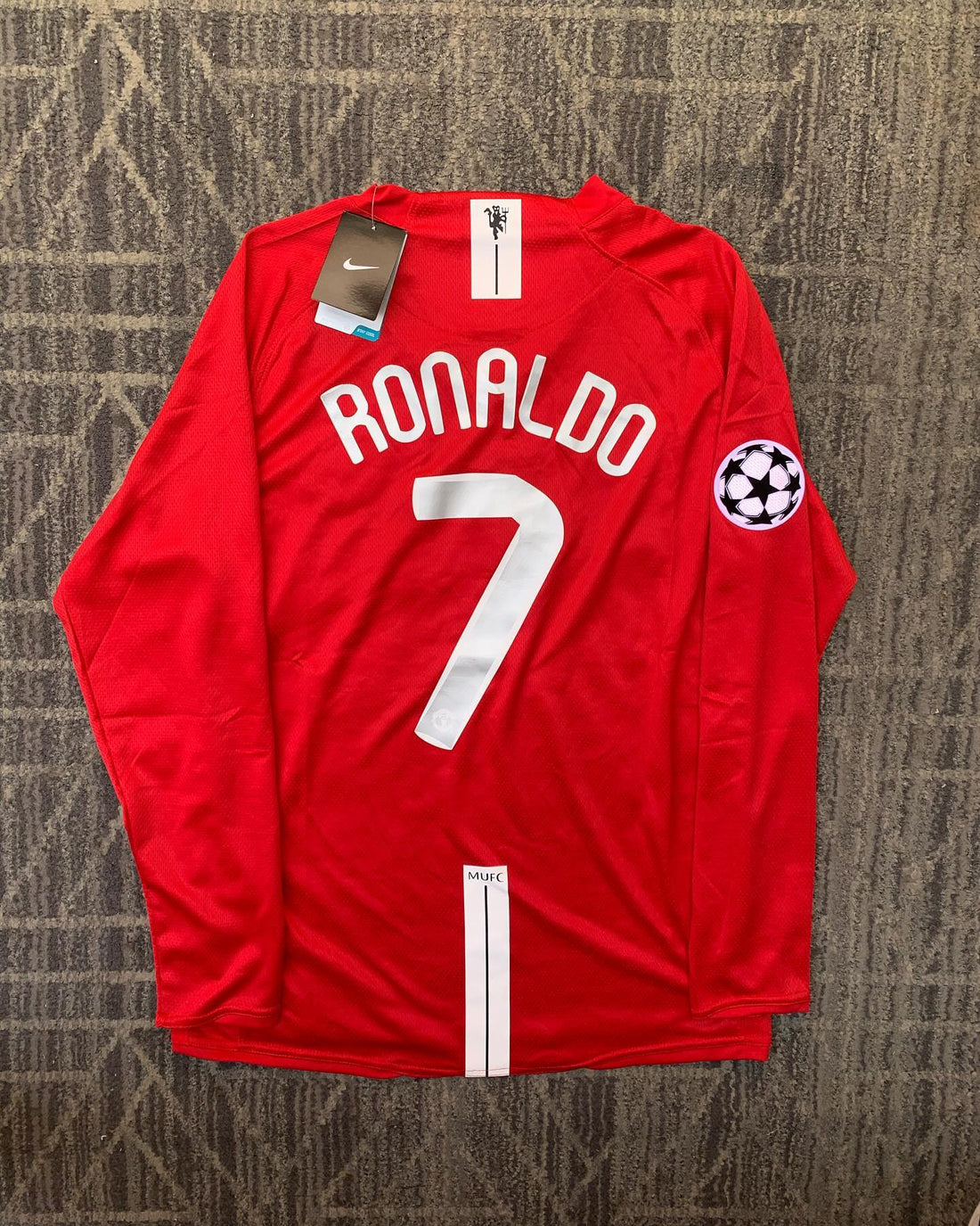 Jersey Cristiano Ronaldo Manchester United 07-08 Legend - Vermelho