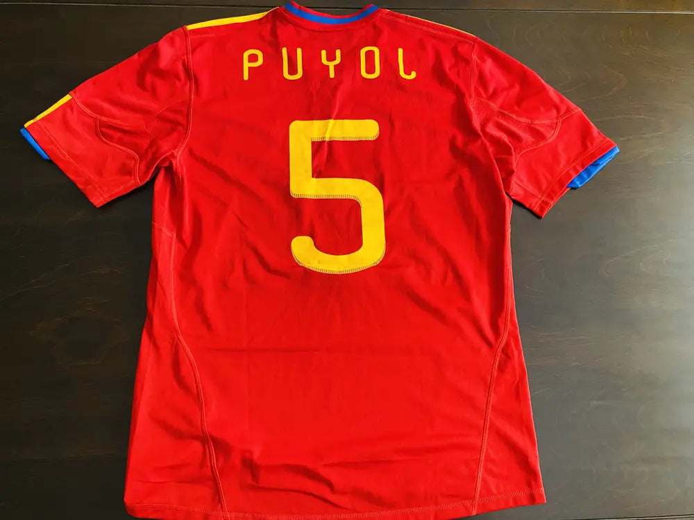 Jersey Puyol Espanha 2010 Legend