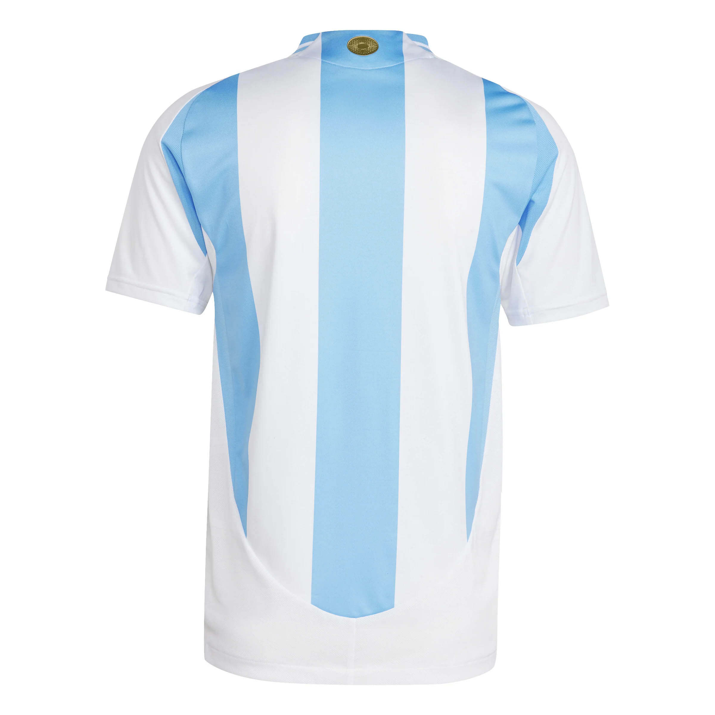Camiseta Seleção Argentina Home 2024/25 + Patch Campeão - Branca e Azul