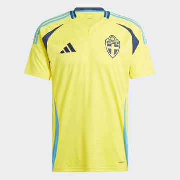 Camiseta Suécia Home 24/25 s/n° Torcedor Adidas Masculino - Amarelo