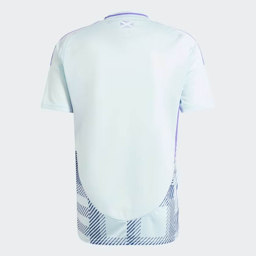 Camiseta Escócia Away 24/25 s/n° Torcedor Adidas Masculino - Azul claro