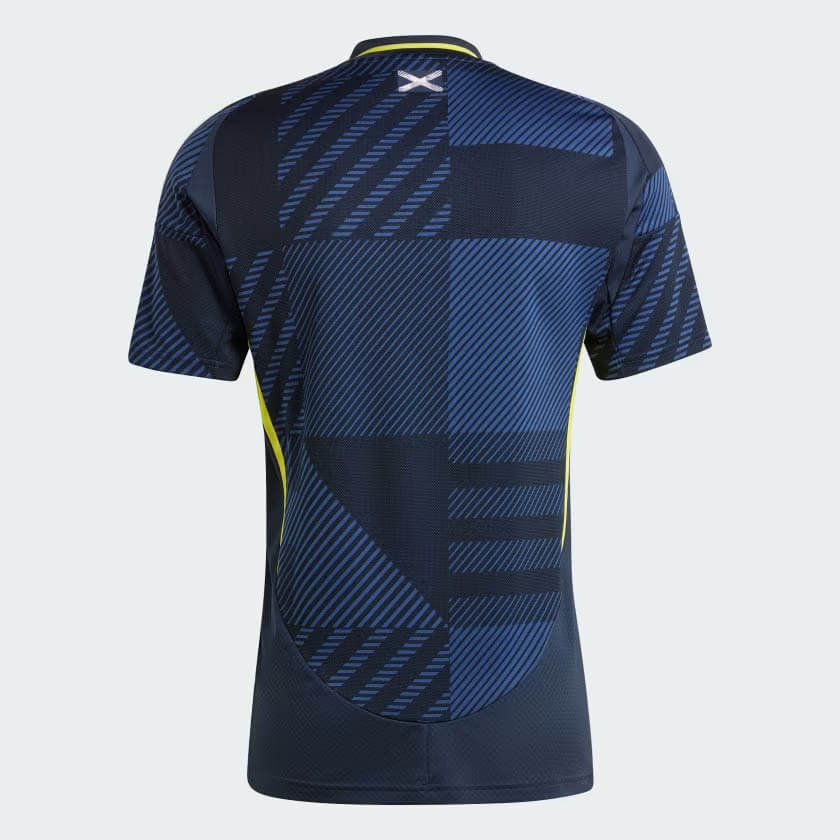 Camiseta Escócia Home 24/25 s/n° Torcedor Adidas Masculino - Azul marinho