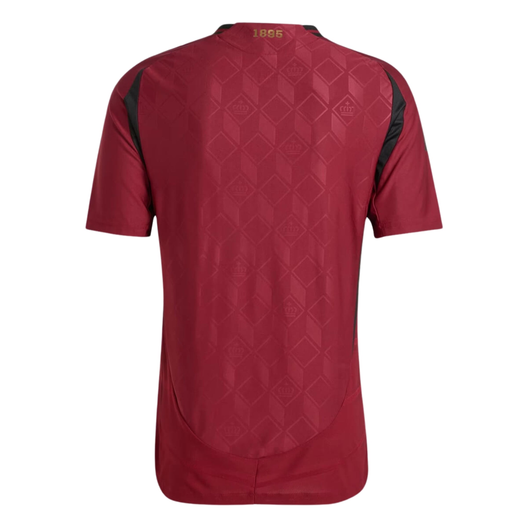 Camiseta Bélgica Home 24/25 s/n° Torcedor Adidas Masculino - Grená