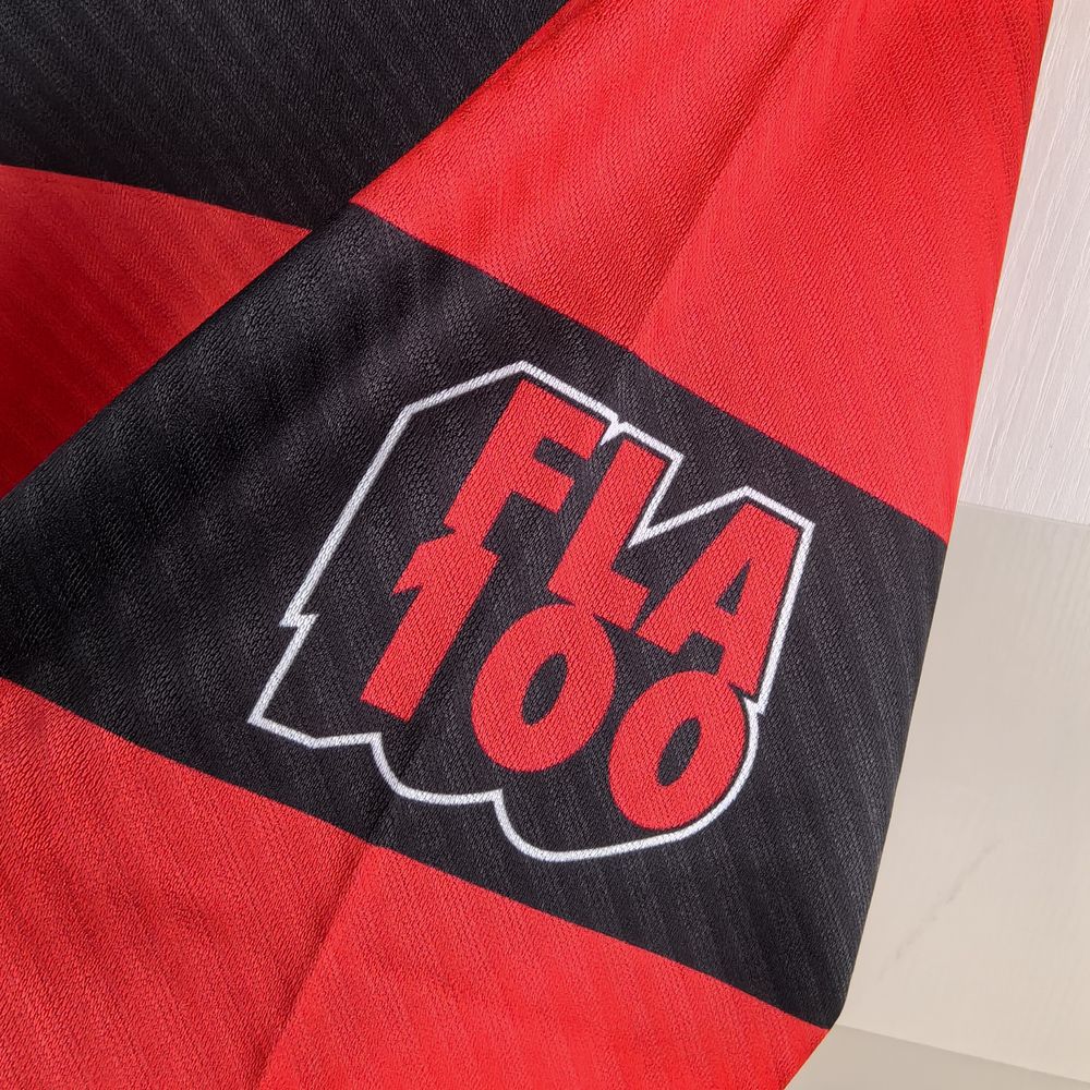 Camiseta Flamengo Retrô 1994 Manga Longa