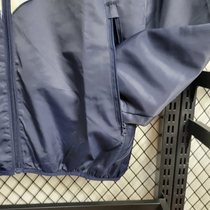 Windbreaker Itália 24/25 - Azul e Branco