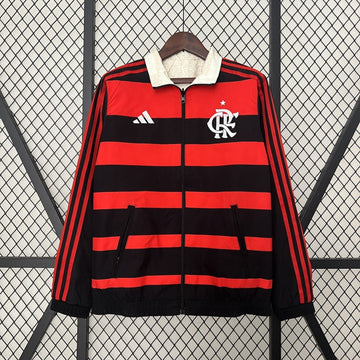 Windbreaker Flamengo - Preto e Vermelho