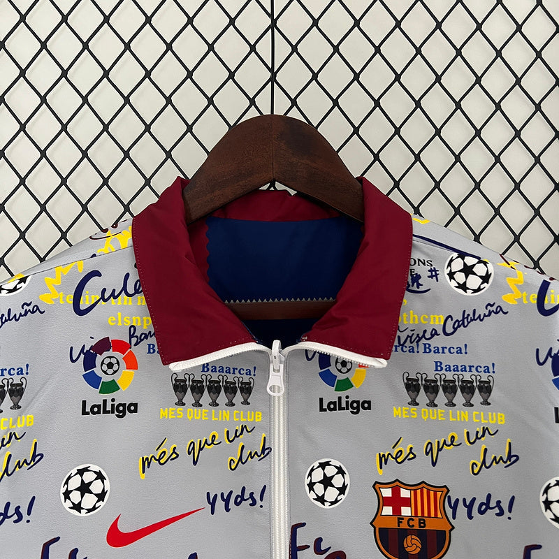 Windbreaker Barcelona Dupla Face