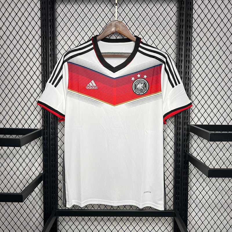 Camiseta Seleção Alemanha 2014 - Home - Retro