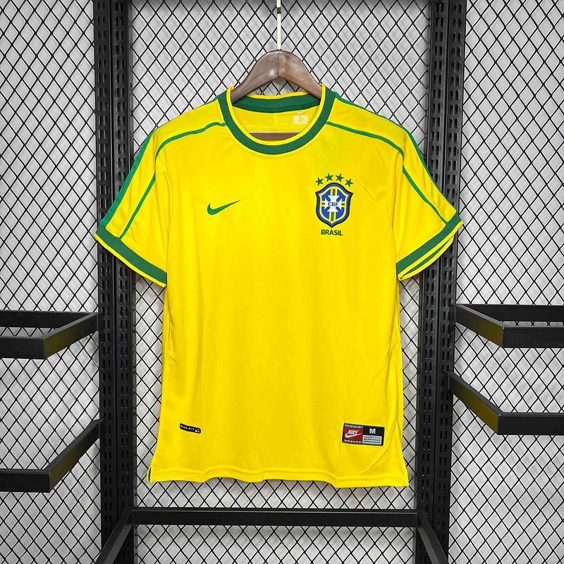 Camiseta Seleção Brasileira 1998 Reedição