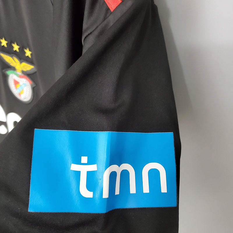 Camiseta Retro Benfica 09/10 - Preto