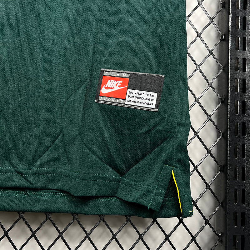 Camiseta Brasil Goleiro Retro 1997/98 Verde