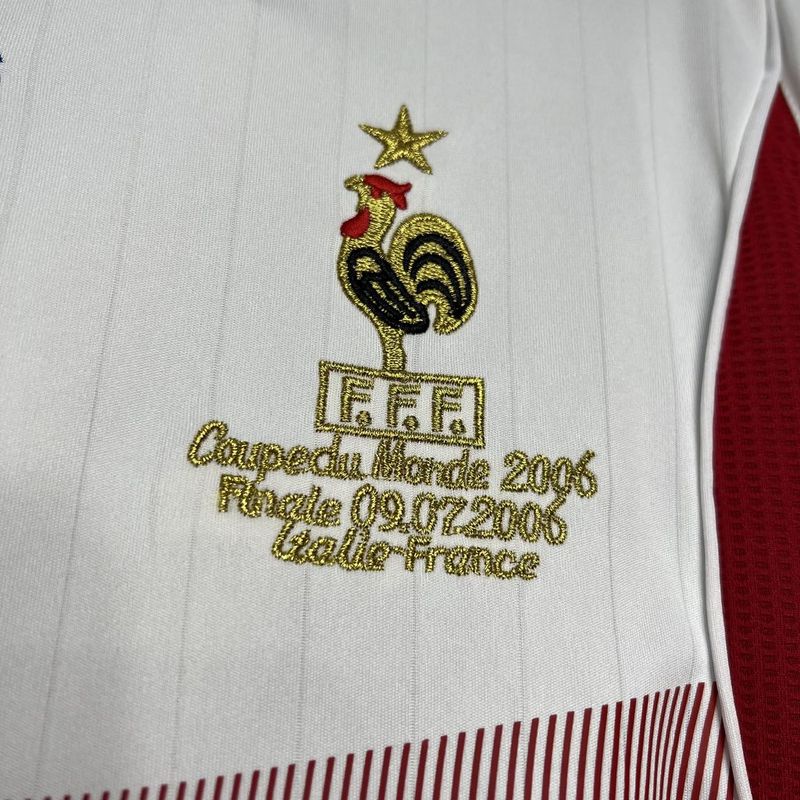 Camiseta da Seleção da França Retro 2006 ll