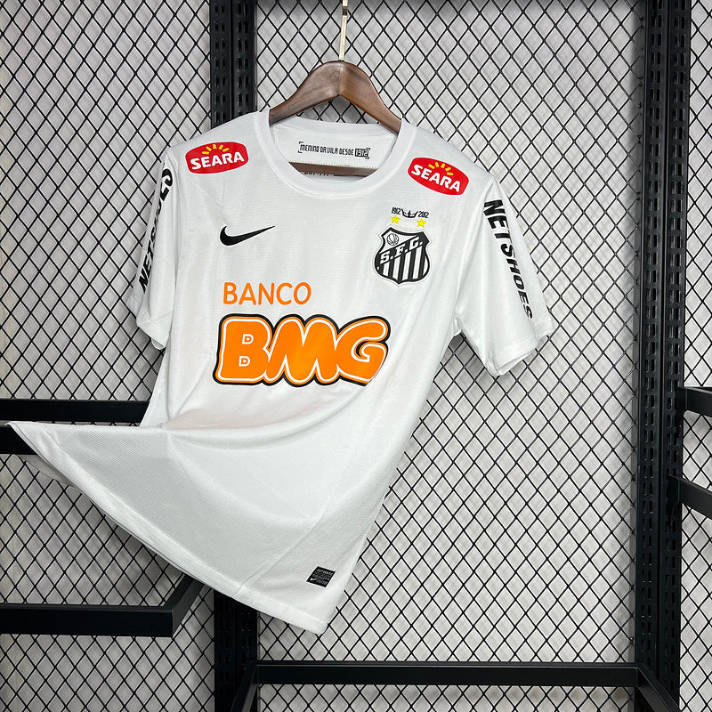 Camiseta do Santos Retro l - 2011/2012 - Branco