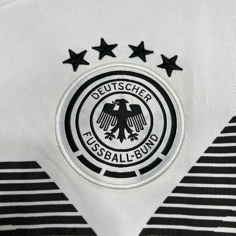 Camiseta Seleção Alemanha 2018 - Home - Retro