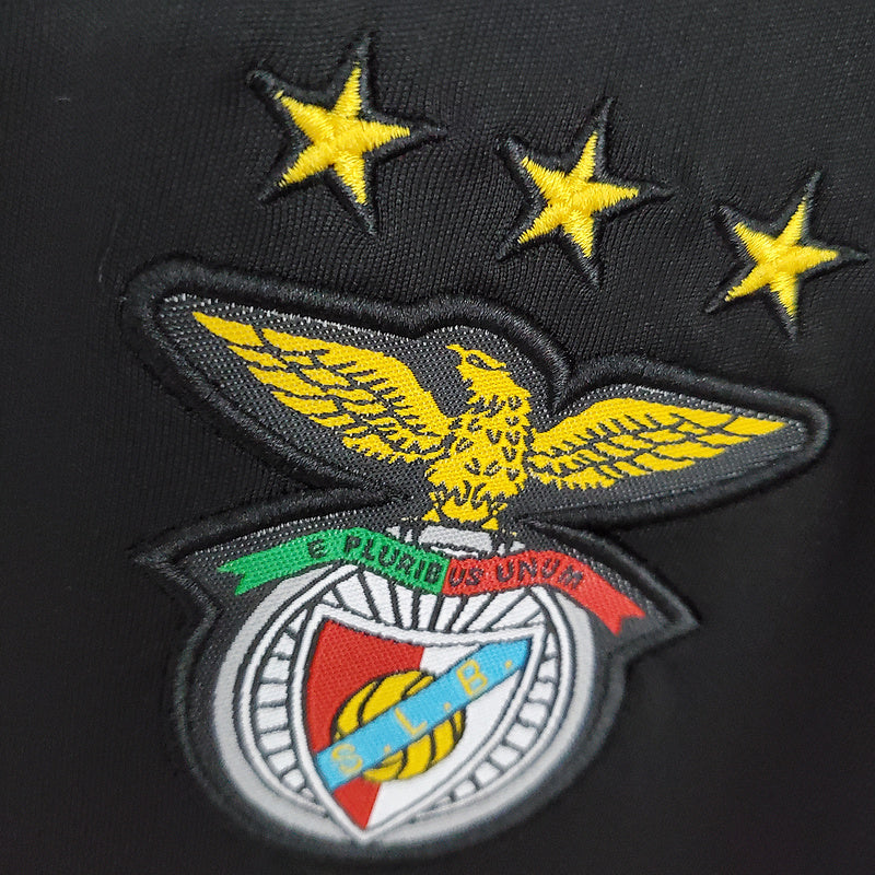 Camiseta Retro Benfica 09/10 - Preto