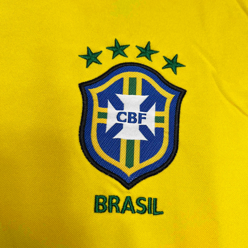 Camiseta Seleção Brasileira 1998 Reedição