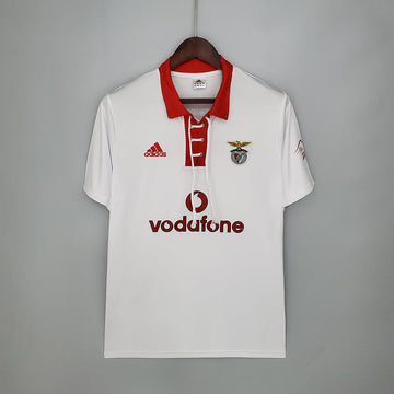 Camiseta Retro Benfica 04/05 - Branco