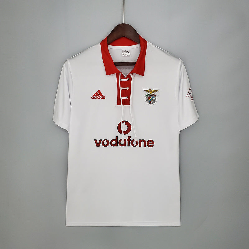 Camiseta Retro Benfica 04/05 - Branco