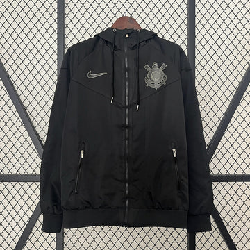 Windbreaker Corinthians 24/25 - Preto