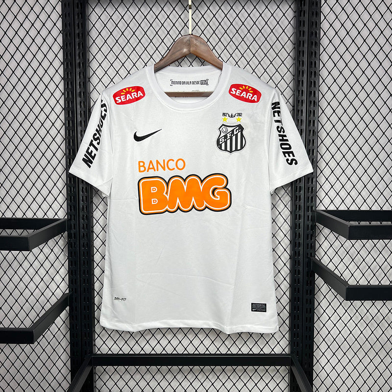 Camiseta do Santos Retro l - 2011/2012 - Branco