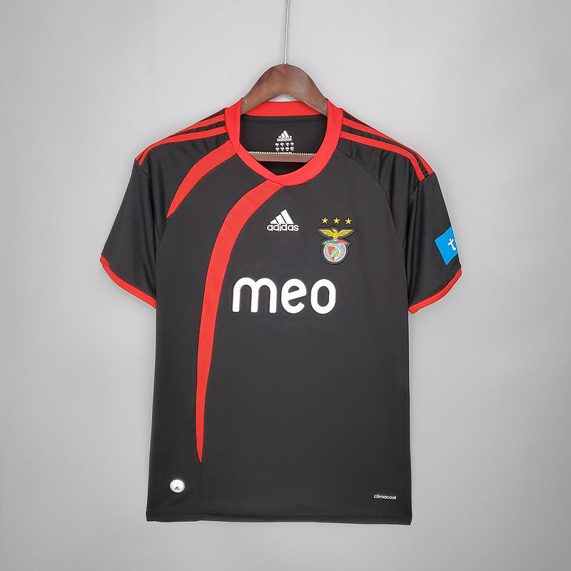 Camiseta Retro Benfica 09/10 - Preto