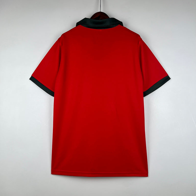 Camiseta Portugal Retrô 1972 Vermelho