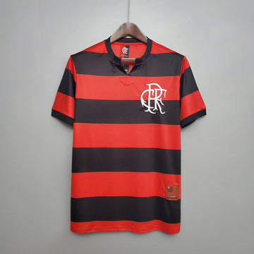 Camiseta Flamengo Retrô 1978/1979 Vermelha e Preta