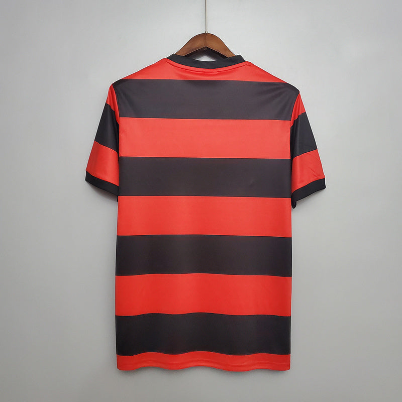Camiseta Flamengo Retrô 1978/1979 Vermelha e Preta