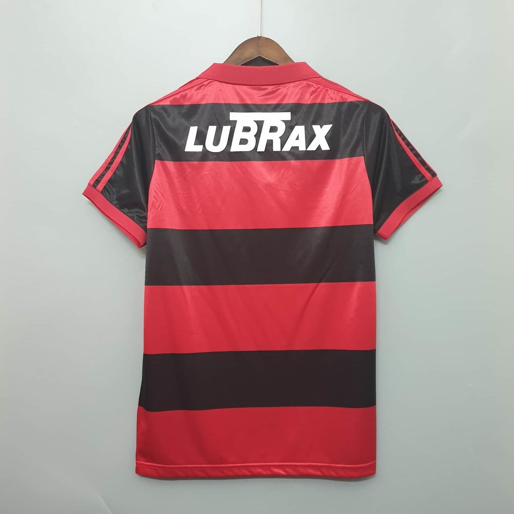 Camiseta Flamengo Retrô 1990 Vermelha e Preta - Adidas