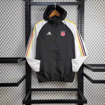 Windbreaker Bayern de Munique 24/25 - Preto e Branco